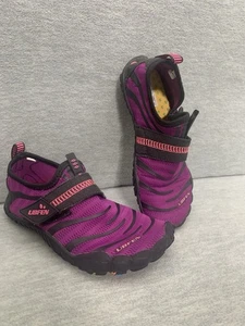 Ubfen Girls Size 1 Little Kids Five Finger Water Shoes Purple Black - Picture 1 of 11