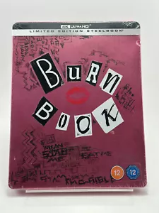 Mean Girls w. Steelbook (4K UHD Blu-ray, Zavvi Import, Region Free) *NEW/SEALED* - Picture 1 of 7