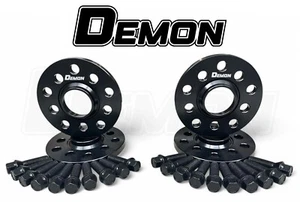 2x15mm 2x20mm Negro DEMON Espaciadores de Rueda y Pernos MINI Cooper 14+ - Imagen 1 de 2