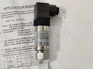 GE Druck PTX1400 Range 25 bar g Industrial Pressure Transmitter - Picture 1 of 6