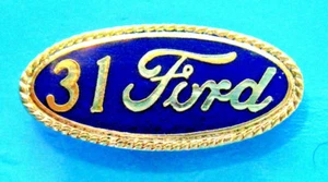  FORD oval 1931 - Hutnadel, Tie Tac, Anstecknadel   - Bild 1 von 3