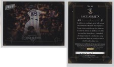 2016 Panini Black Friday Panini Collection Angular /50 Jake Arrieta #22