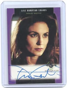 Babylon 5 Season Five Denise Gentile Lise Hampton Edgars autograph auto card #A7 - Picture 1 of 2