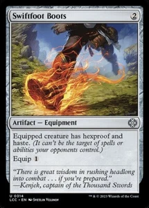 *MtG: Swiftfoot Boots - Commander: Lost Caverns of Ixalan UC - magicman* - Bild 1 von 1
