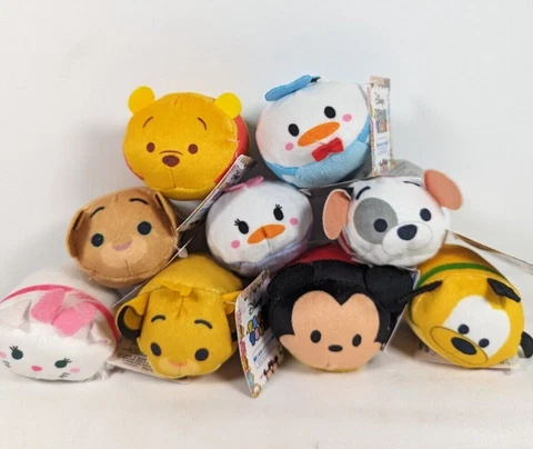 Just Play Disney "Tsum Tsum" Mini Plush Toy - Choose Your Character NEW w/ Tag Cover