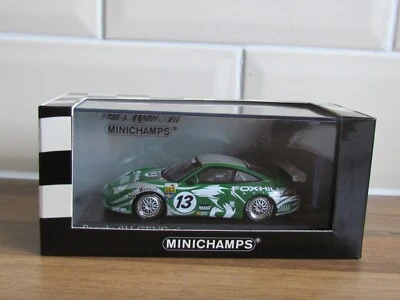 MINICHAMPS / LE MANS 2002 - PORSCHE 911 GT3 CUP  #13 - 1/43 SCALE MODEL CAR - Image 1 of 4