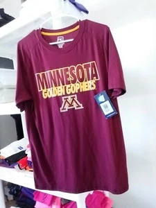 MINNESOTA GOLDEN GOPHERS Football kurzärmliges T-Shirt Medium weinrot Spirit - Bild 1 von 4