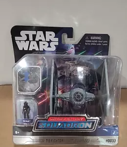 Neu Star Wars Micro Galaxy Squadron #0033 TIE Fighter (Kampfschaden) Serie 2 - Bild 1 von 7