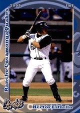 2009 Rancho Cucamonga Quakes Grandstand #5 Hector Estrella Rosemead California