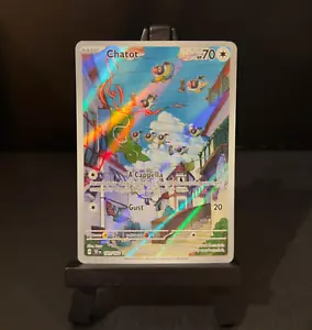 Chatot 181/162 Near Mint Illustration Rare Pokémon Sv05 Temporal Forces - Picture 1 of 2
