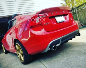 Painted Ducktail trunk + V1 type roof spoiler Volvo for 11~18 S60 All Color ◎ - Picture 1 of 4