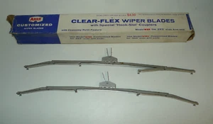 VINTAGE ANCO Customized Clear Flex Wiper Blades 12" WBR Blade No.512 - Picture 1 of 2