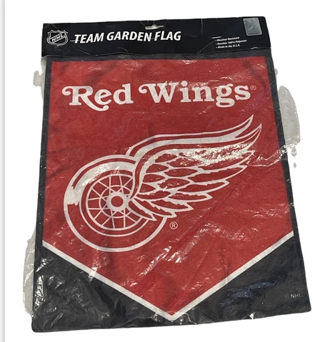 ⚙️NEW Detroit Red Wings Team Garden Flag and Yard Banner Weather Resist Cover