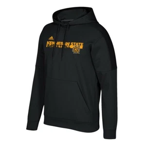 Kennesaw State Owls NCAA Adidas Men's Black Sideline Grind Basketball Hoodie - Picture 1 of 2