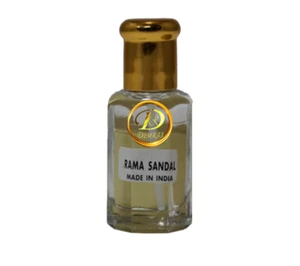 Rama Sandal Attar concentrated Perfume Oil 10ml Religious Pooja Sandal Fragrance - Picture 1 of 3
