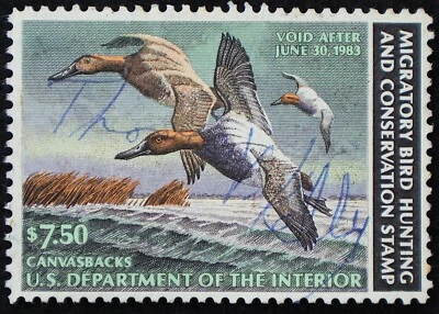 U.S. Used Stamp Scott #RW49 $7.50 Federal Duck Hunting. VF. Choice! - Image 1 of 2