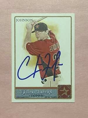 Chris Johnson 2011 Topps Allen & Ginter IP Auto Autograph  - Image 1 of 2