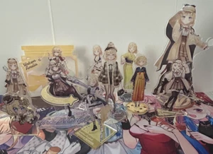 Hololive Watson Amelia Acrylic Stand Lot of 11 + Bonus - Picture 1 of 2