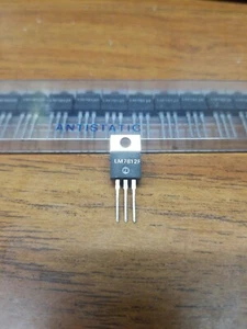 LM7812F LINEAR VOLTAGE REGULATOR  TUBE OF 50 PIECES 1 AMP 12VOLTS - Picture 1 of 4