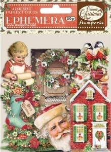 New Stamperia Adhesive Ephemera - CLASSIC CHRISTMAS - Picture 1 of 2