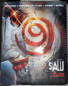 Saw 9-film Collection: BluRay/Digital, with Slipcover, Brand New