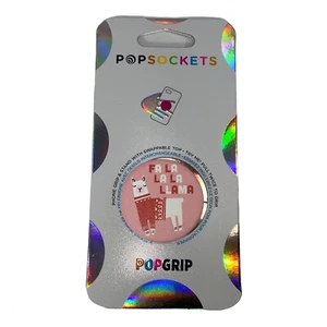 PopSockets PopGrip mit austauschbarem Top für Handys & Tablets - Fa La La Llama - Bild 1 von 5