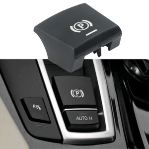 1x Handbrake Parking Brake P Button Switch Cover For BMW 5 7 F01 F02 F07 F10 F11 - Picture 1 of 10