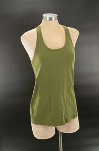 Camiseta sin mangas Lululemon para mujer verde oliva espalda de corredor. Falta talla ver medidas - Imagen 1 de 5