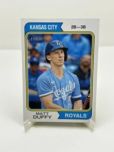 2023 Topps Heritage High Number Matt Duffy Short Print #720 Royals SP - Picture 1 of 2