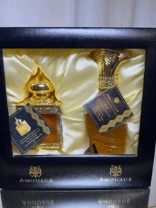 Amouage Gold Parfum Set Damen und Herren Vintage 1983. Versiegelte Flaschen - Bild 1 von 11