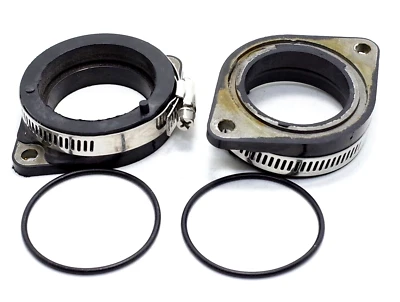 Bota de admisión aislante de carburador para Honda VTX1800C VTX1800F VTX1800N VTX1800R S Foto 1 de 2