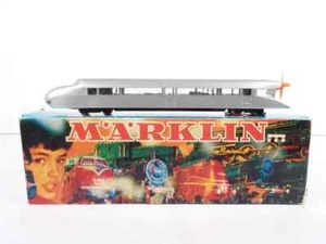 Märklin HO Scale #3077 Silver Rail Zeppelin Rail Car w/Original Box - Picture 1 of 1