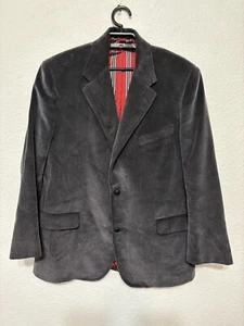 Brooks Brothers Golden Fleece Blazer 40R Gray Corduroy 3 Button Custom Tailored - Picture 1 of 15