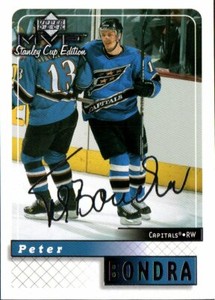 1999-00 Upper Deck MVP Stanley Cup Edition #188 Peter Bondra Washington Capitals