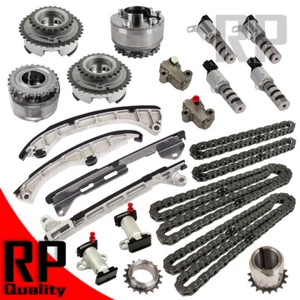 Timing Chain Kit Camshaft Phaser Solenoid Fit Toyota Lexus Land Cruiser VX-R 5.7 - Picture 1 of 13