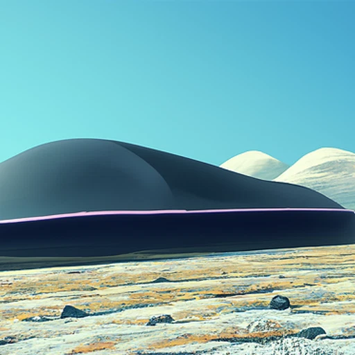 Peoplemove 2.0 Martian Real Estate 1 of 1 Generative Art NFT -  Instant Transfer - image 1 of 1