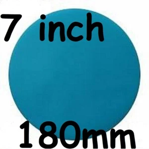 180mm  Wet and Dry Sanding Discs 7 inch Sandpaper Pads Hook & Loop 60-3000 GRIT - Picture 1 of 2