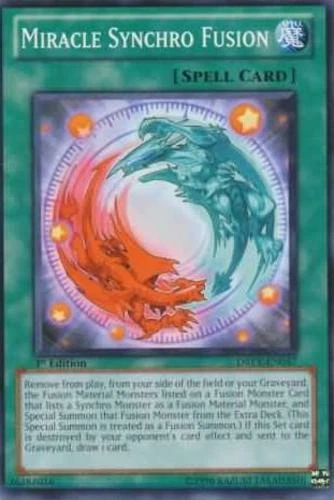 YUGIOH - Miracle Synchro Fusion - DREV-EN057 - Common - 1st Edition - NM - FLAT  - Image 1 of 1