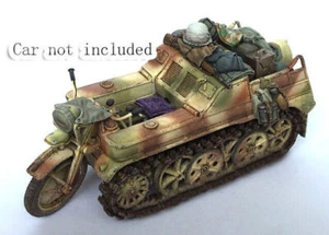 Unpainted1/35 Resin Accessories For Kettenkrad Printed Kit 3695 no car Dolls - Picture 1 of 3
