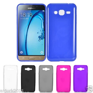 Soft TPU Gel Skin Case Ultra Slim Anti-Shock Cover for Samsung Galaxy J7 - Picture 1 of 7