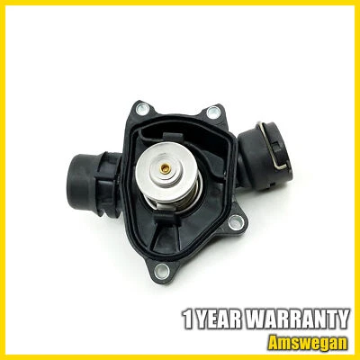 Termostato de motor de metal con carcasa para BMW 335d X5 2009-2013 11517805811 3,0 L L L6 Foto 1 de 4