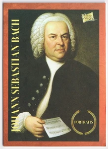 Pièces du passé 1700 éd. 2024 Jean Sébastien Bach feuille rouge parallèle #/50 - Photo 1/2