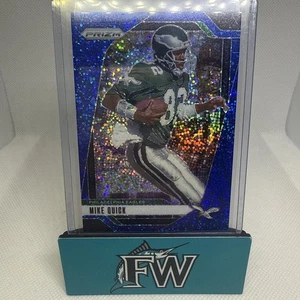 2024 Panini Prizm - Mike Quick - Blue Sparkle - 83/96 Philadelphia Eagles - Picture 1 of 2