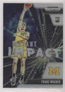 Selecciones del draft Panini Prizm 2021-22 impacto instantáneo plata Franz Wagner #7 novato radiocontrol - Imagen 1 de 4