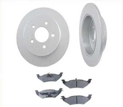 2001 2002 2003 Acura 3.2 CL (2) Rear Brake Rotors & Metallic Pads - Image 1 of 4