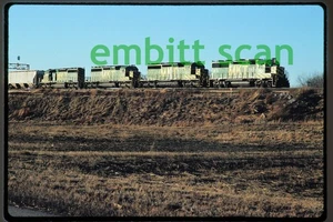Original Slide, MKT Katy EMD GP39-2 #365 Freight Train Action, 1987 - Picture 1 of 1