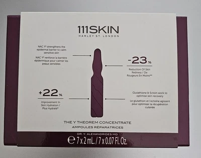Ampollas concentradas 111Skin The Y Theorem cantidad 7: 2 ml/,07 oz EA. 7 días RET$175 Foto 1 de 3