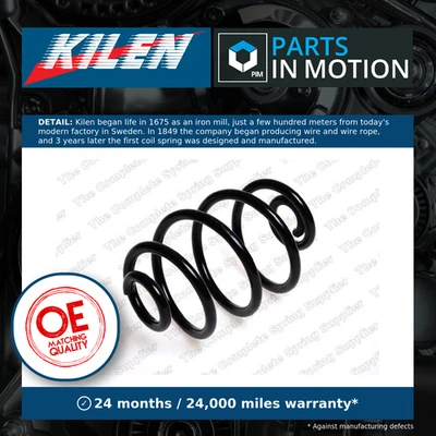 2x Coil Springs (Pair Set) fits VAUXHALL CORSAVAN C 1.2 Rear 00 to 06 Kilen New - Image 1 of 4