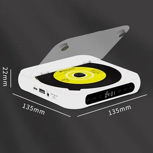 Reisefreundlicher CD-Player mit Anti-Skip-Funktionalität und einfacher Konnekti - Bild 1 von 16