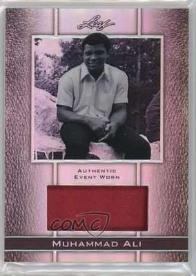2011 Leaf Metal Material Event Worn Silver Prismatic /70 Muhammad Ali #EWM-24 - Image 1 of 2